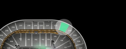 Seat view from Upper