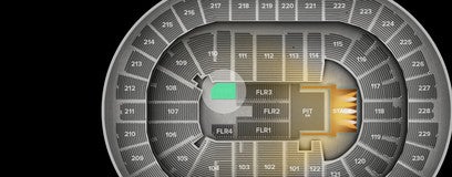 Seat view from Floor