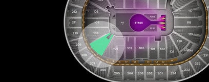 Seat view from Lower