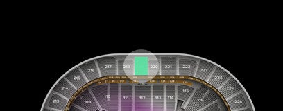 Seat view from Upper