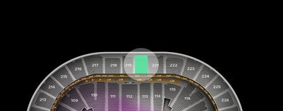 Seat view from Upper