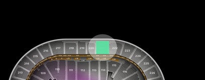 Seat view from Upper