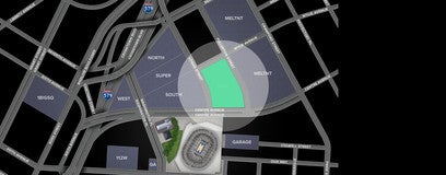 Seat view from East Lot