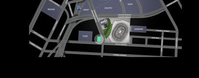 Seat view from General Parking