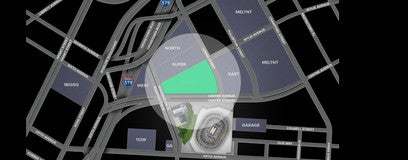 Seat view from South Lot