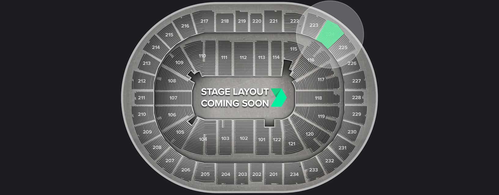 Seat view from Upper