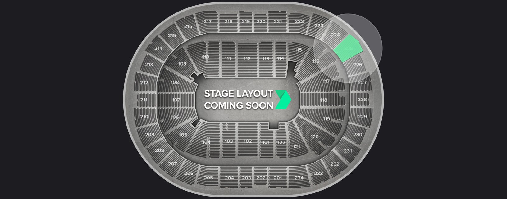 Seat view from Upper