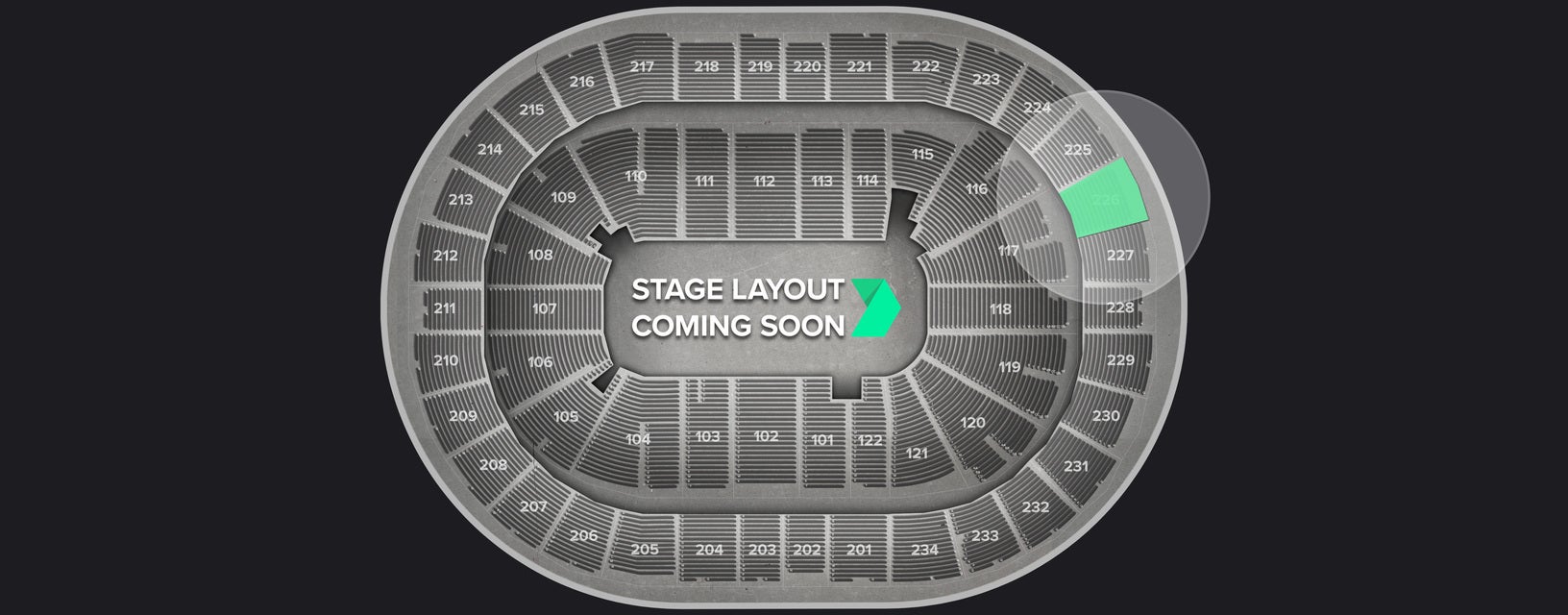Seat view from Upper