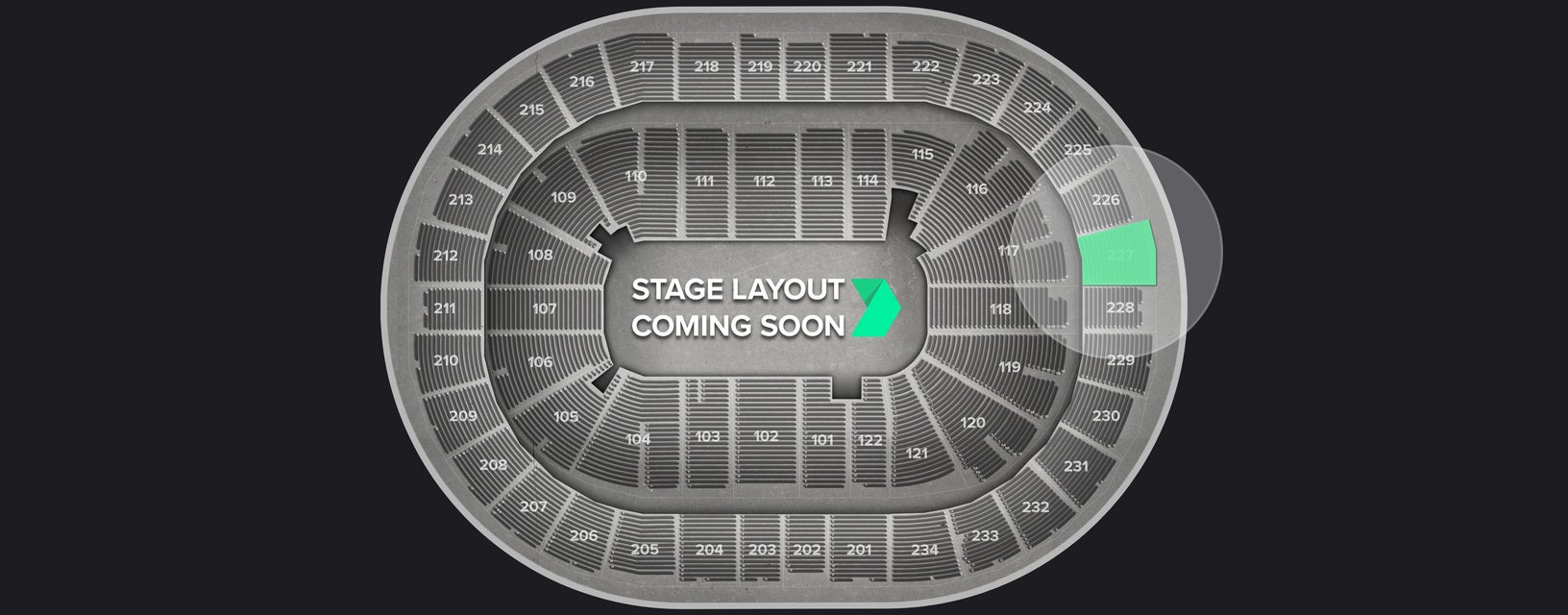 Seat view from Upper