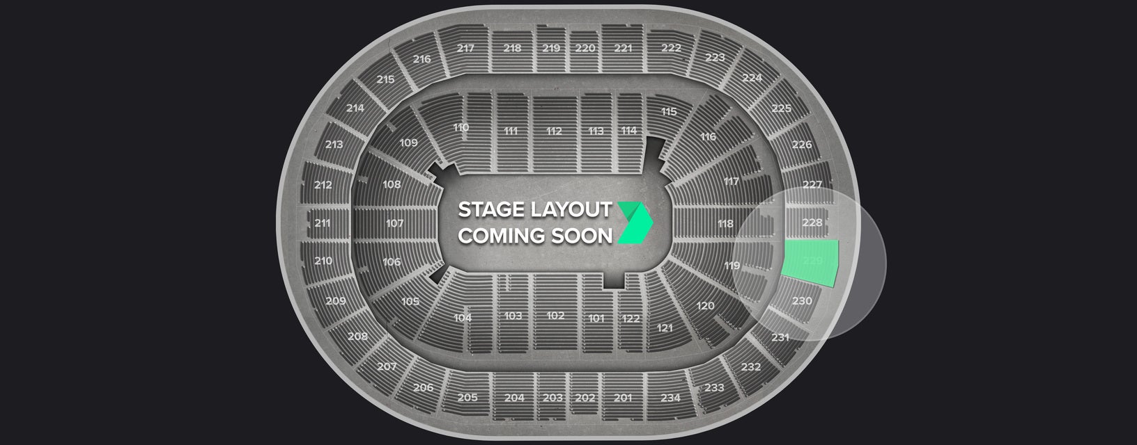 Seat view from Upper