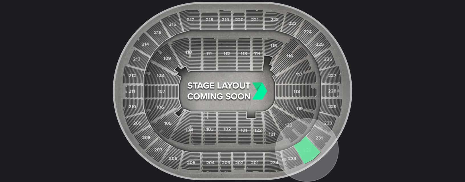 Seat view from Upper