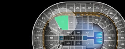 Seat view from Lower