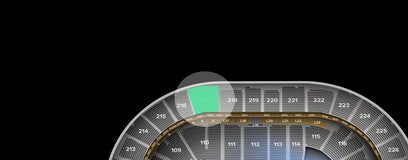 Seat view from Upper