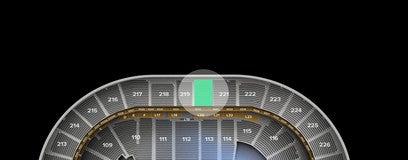 Seat view from Upper