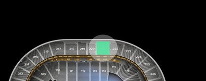 Seat view from Upper