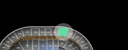 Seat view from Upper