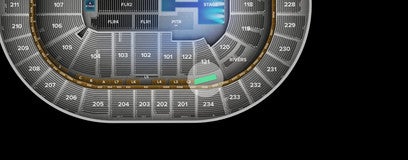 Seat view from Loge Box