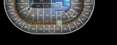 Seat view from Loge Box