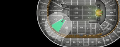 Seat view from Lower