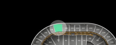 Seat view from Upper