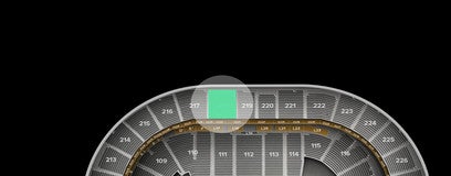 Seat view from Upper