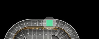 Seat view from Upper