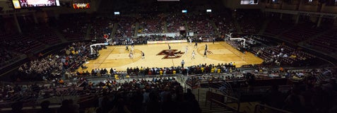 Seat view from Upper Level Center