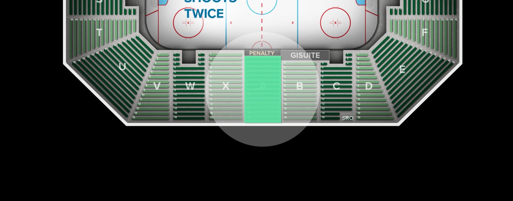 Seat view from Section