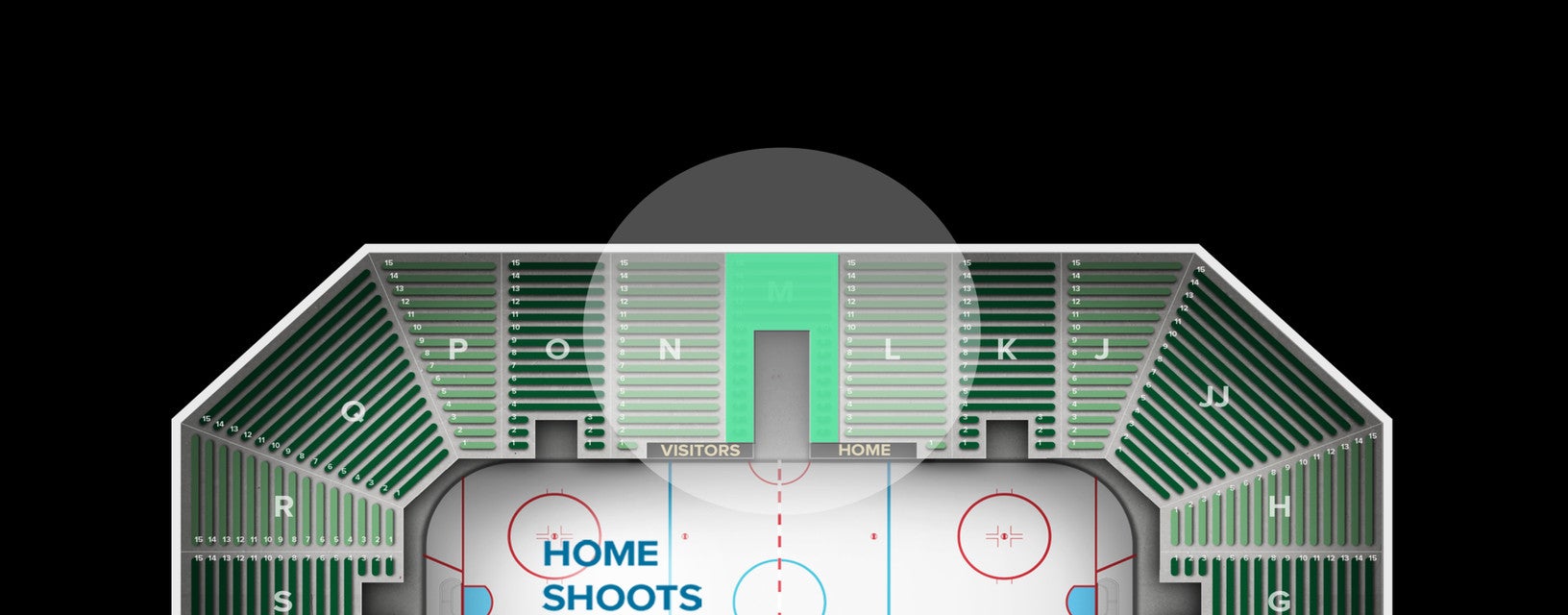 Seat view from Section