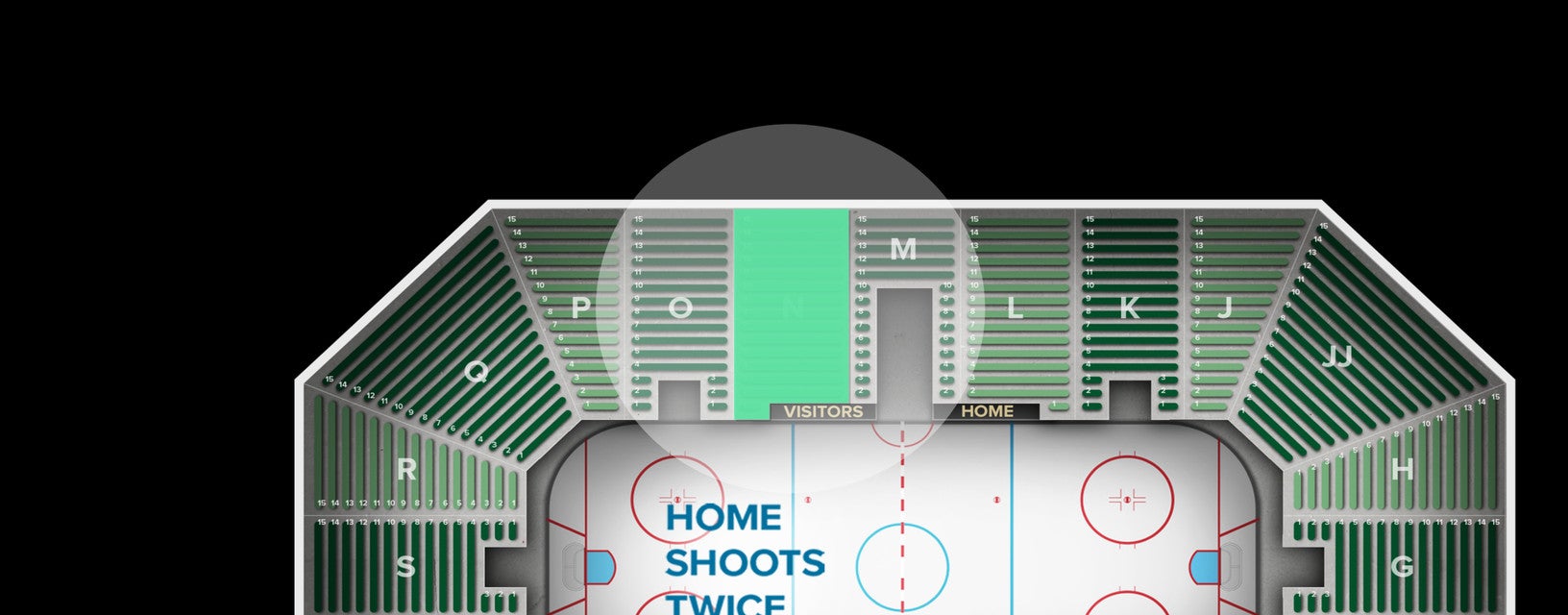Seat view from Section