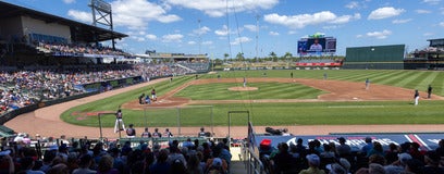 Seat view from Home Plate