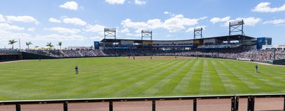 Seat view from Budweiser Bench