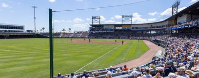 Seat view from Left Field Lounge