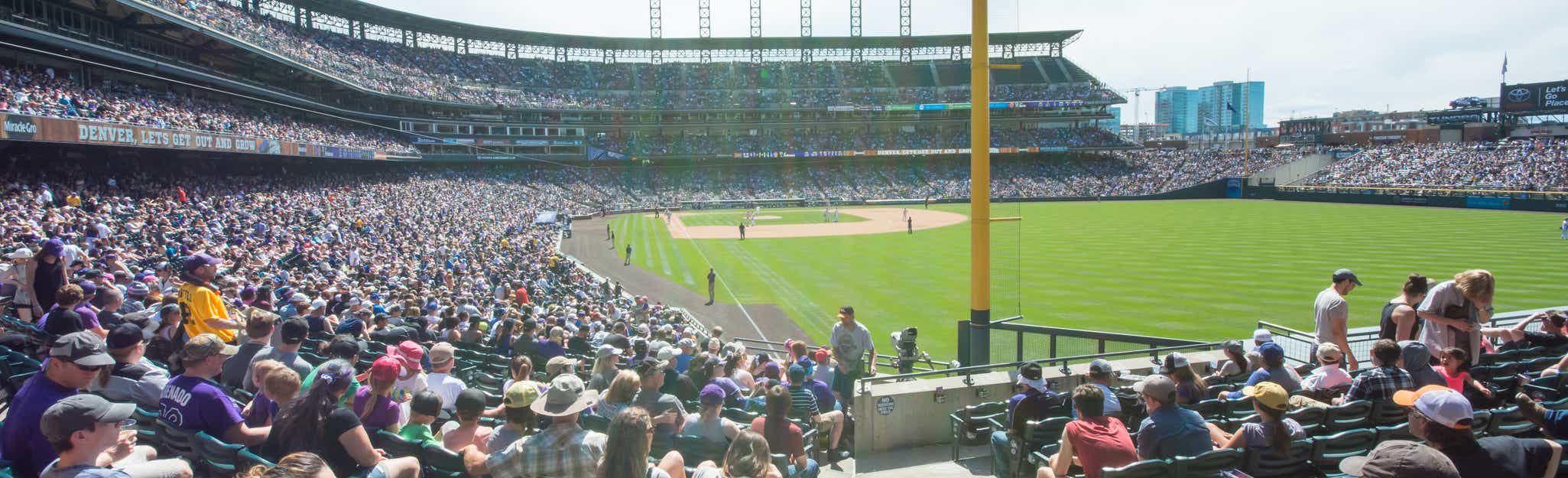 Seat view from Outfield Box