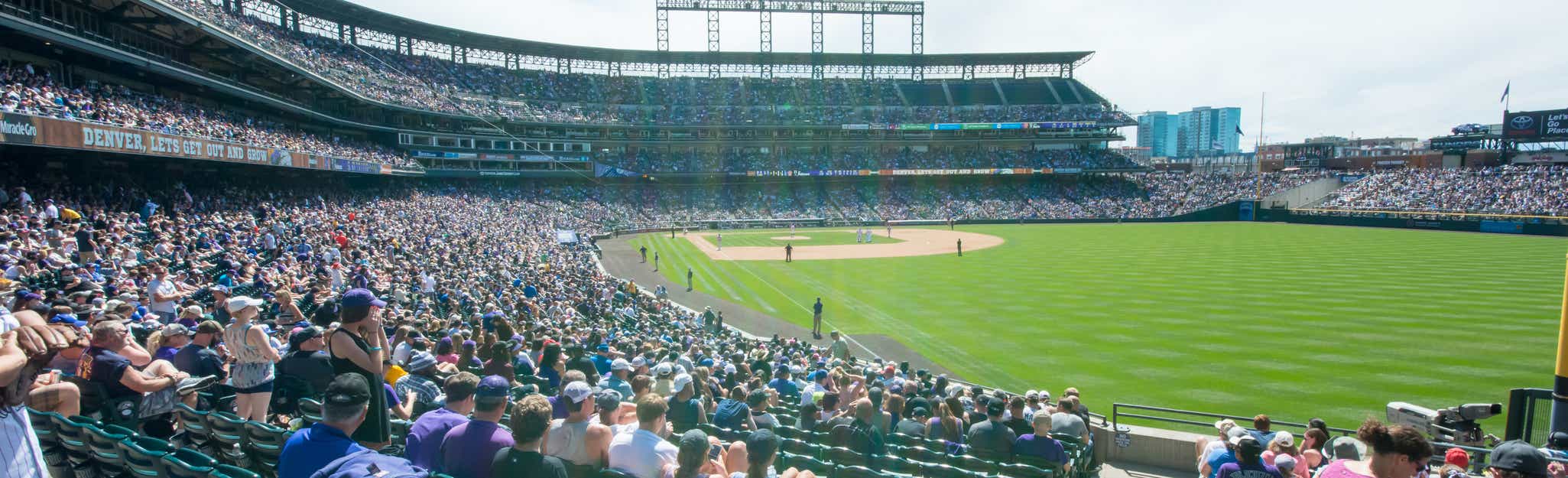 Seat view from Outfield Box