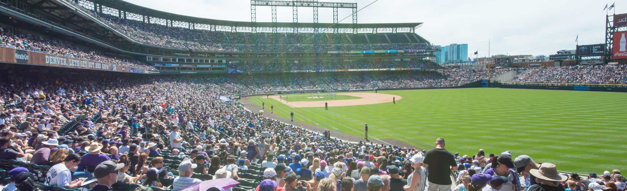 Seat view from Outfield Box