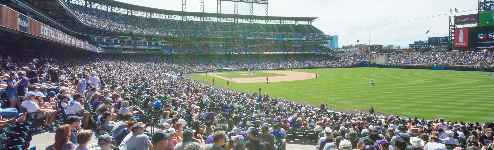 Seat view from Outfield Box