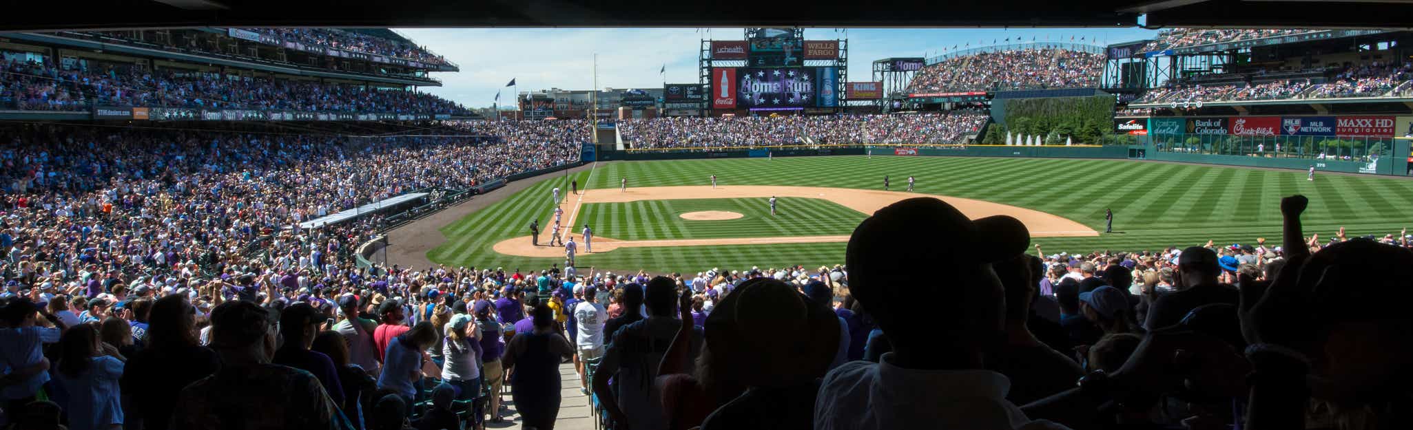 Seat view from Infield Box