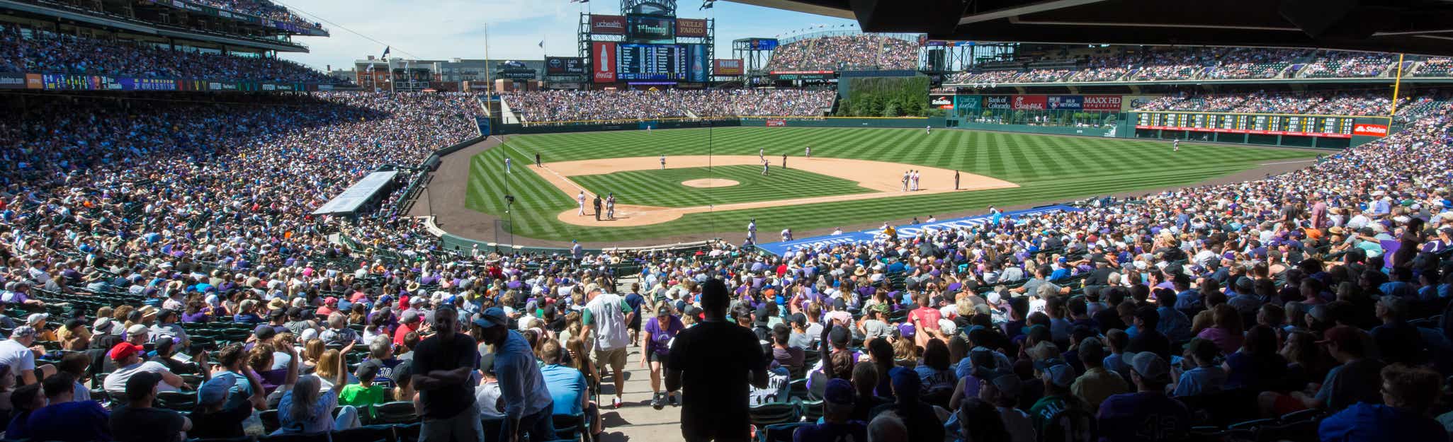Seat view from Infield Box