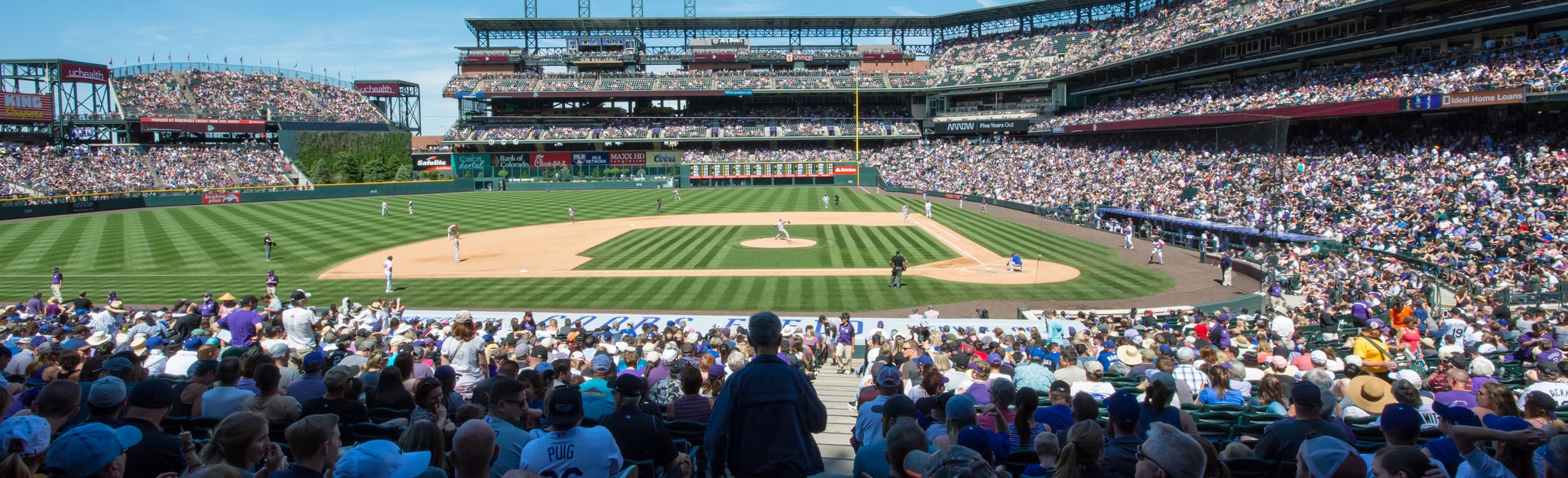 Seat view from Infield Box