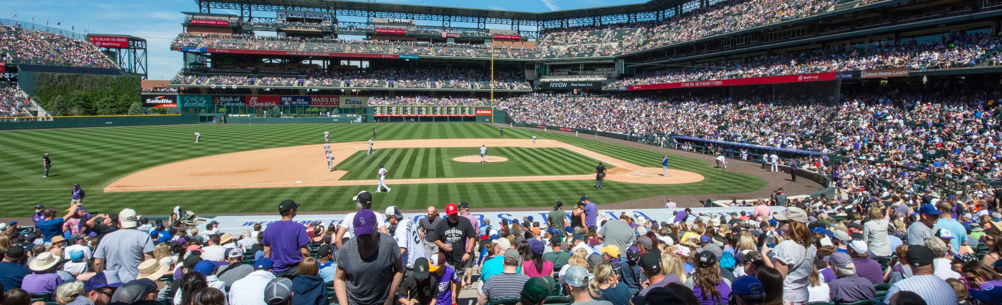 Seat view from Infield Box