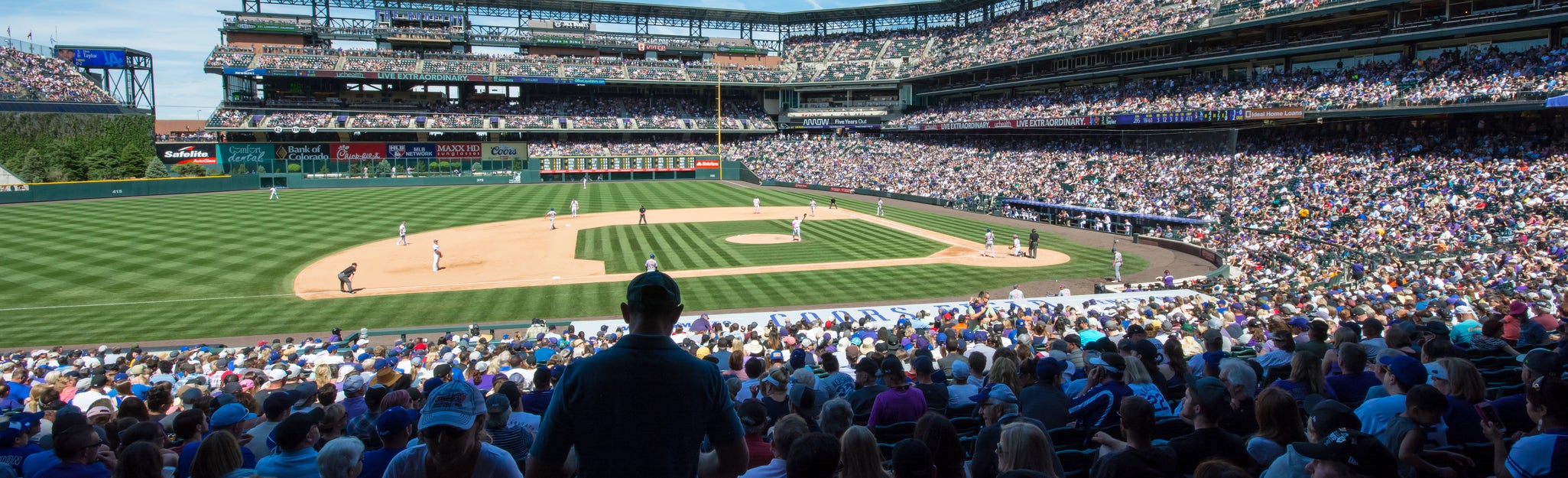 Seat view from Infield Box