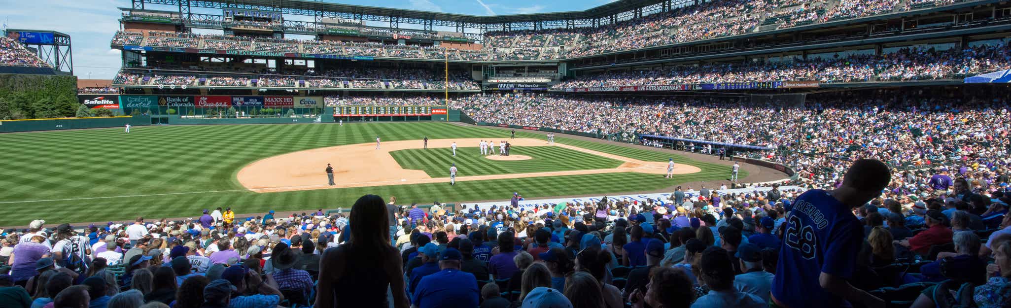 Seat view from Infield Box