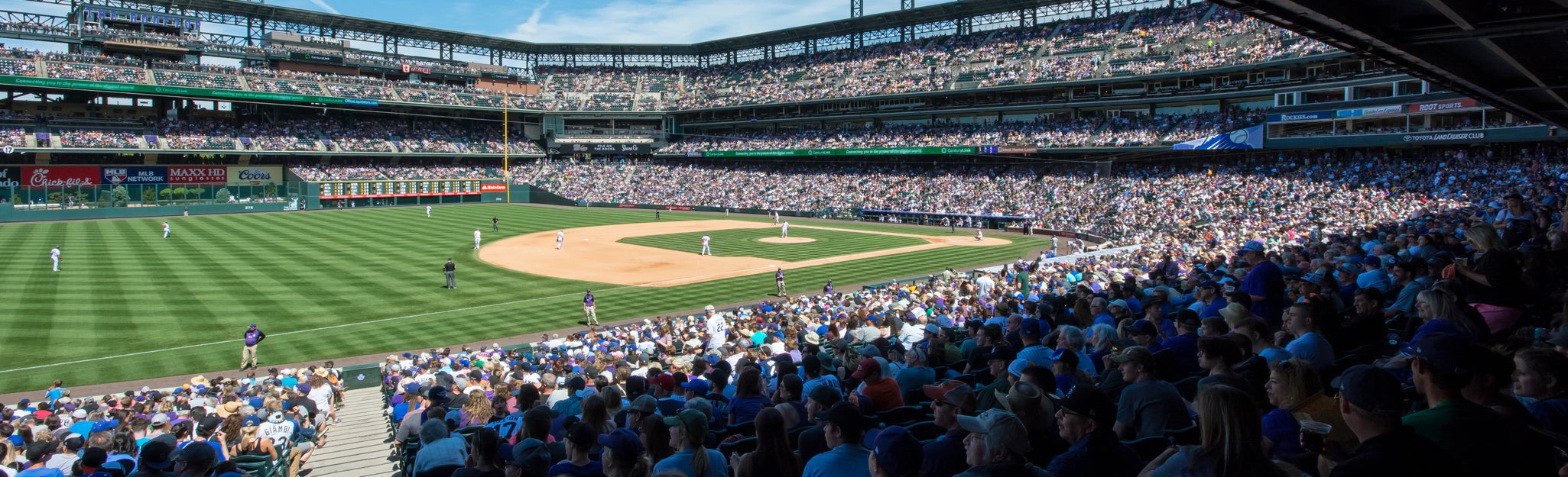 Seat view from Outfield Box