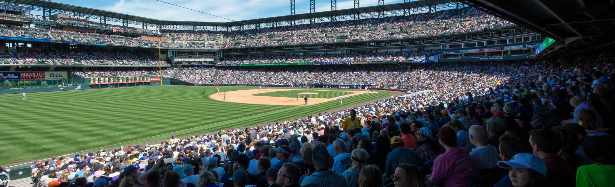 Seat view from Outfield Box