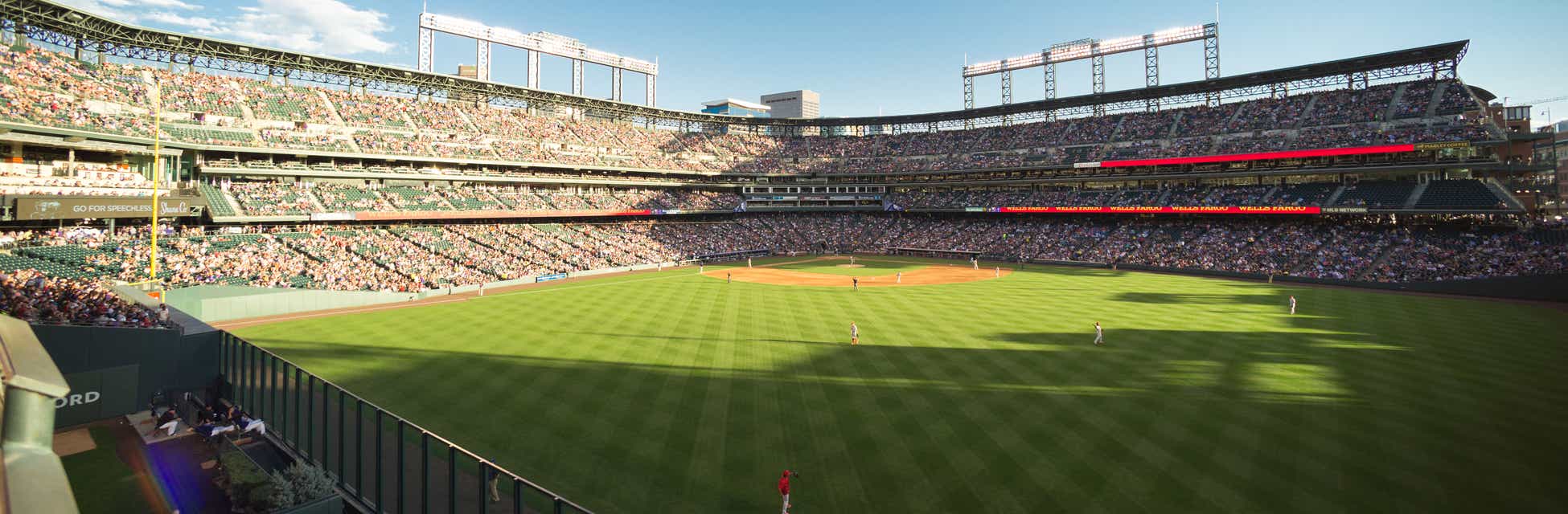 Seat view from Rightfield Mezzanine