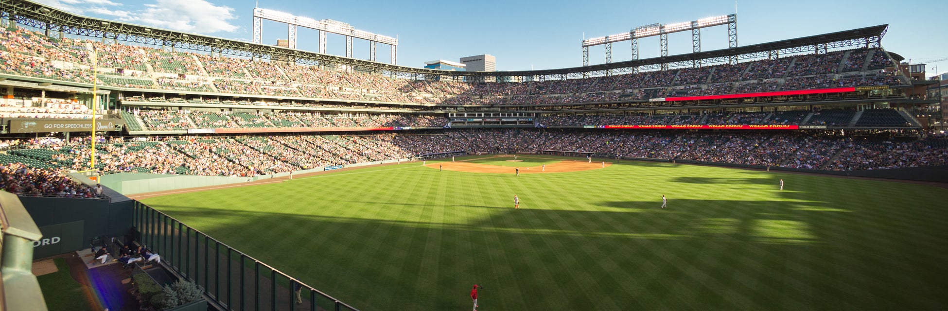 Seat view from Rightfield Mezzanine