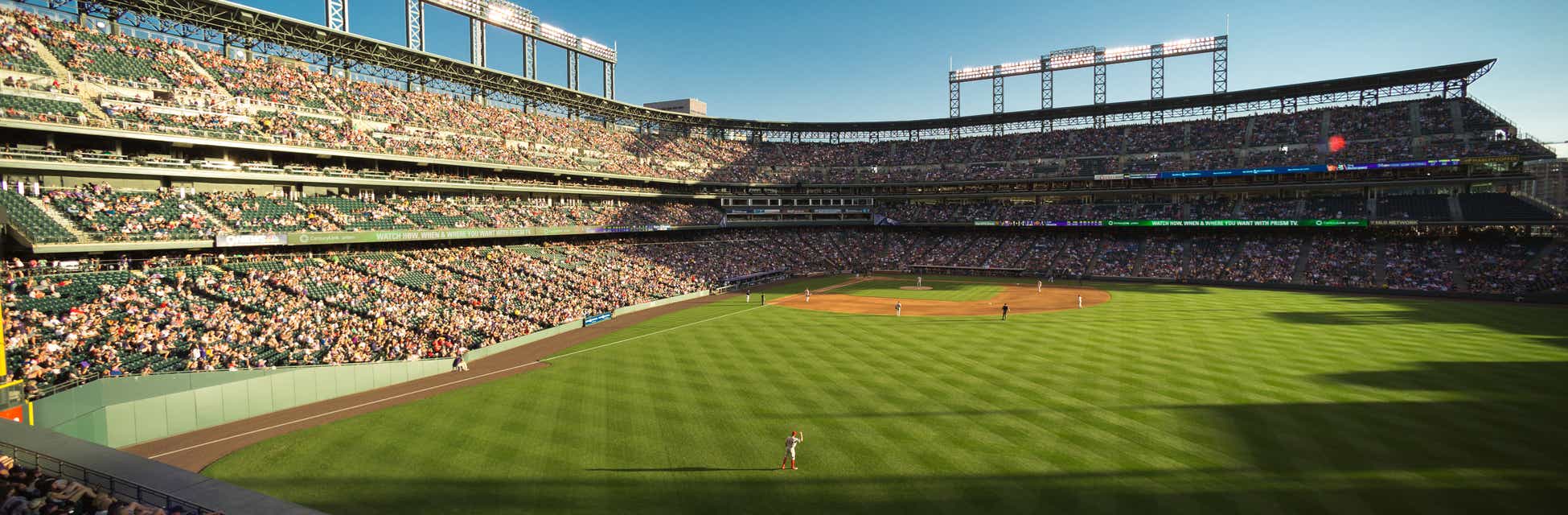 Seat view from Rightfield Mezzanine