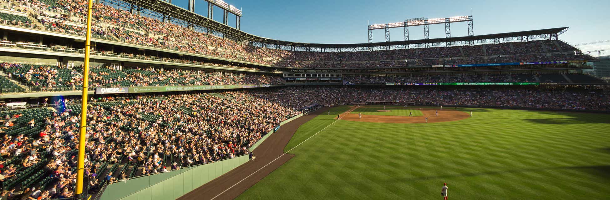Seat view from Rightfield Mezzanine