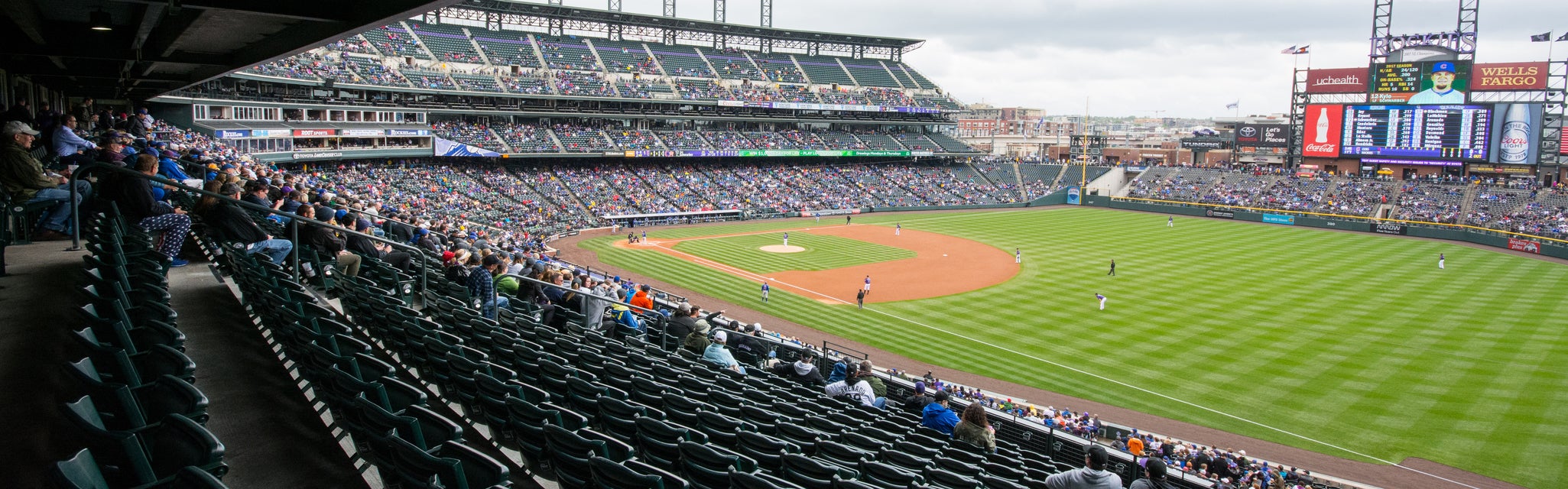 Seat view from Club Outfield